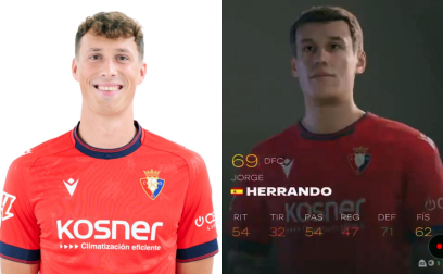 Fotos de los jugadores de Osasuna en EA Sport FC 25