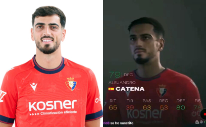 Fotos de los jugadores de Osasuna en EA Sport FC 25