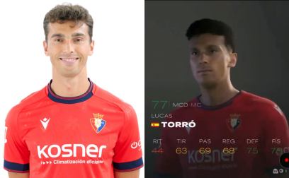 Fotos de los jugadores de Osasuna en EA Sport FC 25