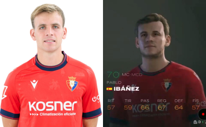 Fotos de los jugadores de Osasuna en EA Sport FC 25