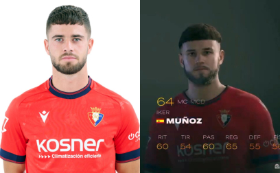 Fotos de los jugadores de Osasuna en EA Sport FC 25