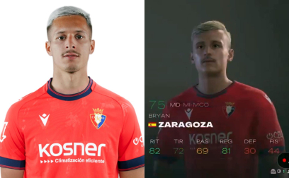Fotos de los jugadores de Osasuna en EA Sport FC 25