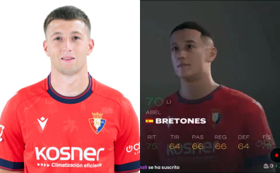 Fotos de los jugadores de Osasuna en EA Sport FC 25