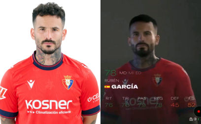 Fotos de los jugadores de Osasuna en EA Sport FC 25