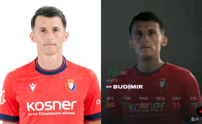 Fotos de los jugadores de Osasuna en EA Sport FC 25
