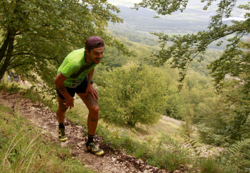Fotos de los participantes en el XV Kilómetro Vertical Uharte-Beriain.