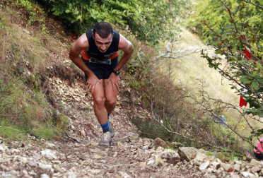 Fotos de los participantes en el XV Kilómetro Vertical Uharte-Beriain.