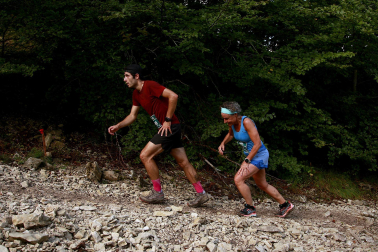 Fotos de los participantes en el XV Kilómetro Vertical Uharte-Beriain.