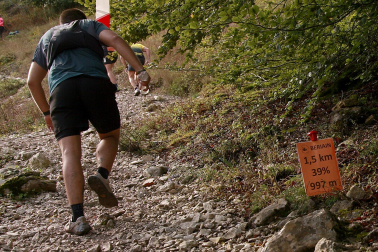 Fotos de los participantes en el XV Kilómetro Vertical Uharte-Beriain.