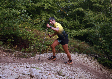 Fotos de los participantes en el XV Kilómetro Vertical Uharte-Beriain.