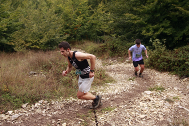 Fotos de los participantes en el XV Kilómetro Vertical Uharte-Beriain.