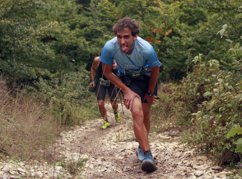 Fotos de los participantes en el XV Kilómetro Vertical Uharte-Beriain.