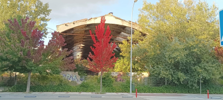 Llega el otoño a Pamplona. /
