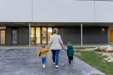 Fotos de la jornada de huelga en la educación pública en Navarra.