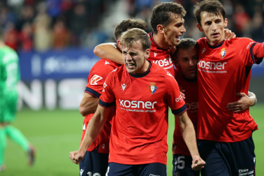 Fotos del Osasuna 4-2 Barcelona de la jornada 8./