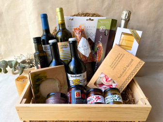 Una de las cestas de Weekup para esta próxima Navidad