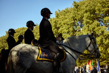 Fotos de la celebración de la festividad de la Policía Nacional en Navarra.
