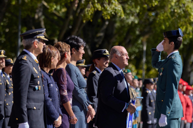 Fotos de la celebración de la festividad de la Policía Nacional en Navarra.