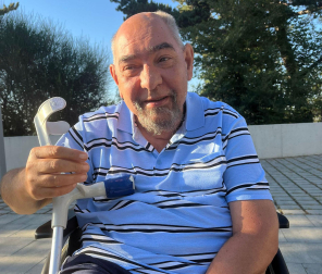 Juan Luis García Muñiz sufrió un ictus a los 33 años