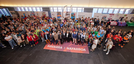 Fotos de la Fiesta del Voluntariado de Navarra en Baluarte.