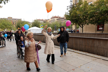 Fotos de la VII Marcha a favor de la inclusión.