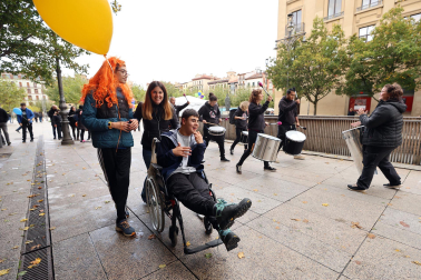 Fotos de la VII Marcha a favor de la inclusión.