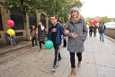 Fotos de la VII Marcha a favor de la inclusión.