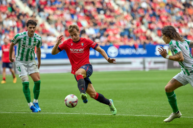 Fotos del Osasuna 1-2 Betis de la jornada 10./