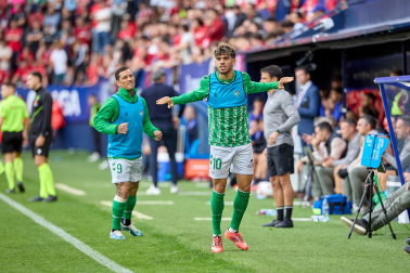 Fotos del Osasuna 1-2 Betis de la jornada 10./