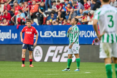 Fotos del Osasuna 1-2 Betis de la jornada 10./