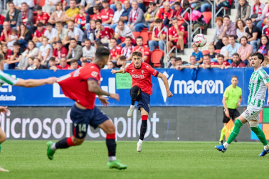 Fotos del Osasuna 1-2 Betis de la jornada 10./