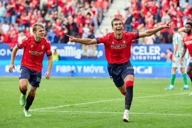 Fotos del Osasuna 1-2 Betis de la jornada 10./
