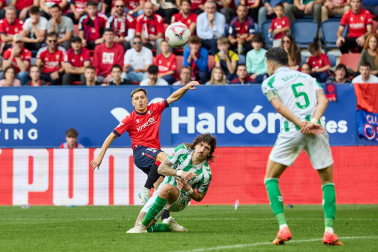 Fotos del Osasuna 1-2 Betis de la jornada 10./