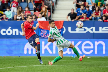 Fotos del Osasuna 1-2 Betis de la jornada 10./