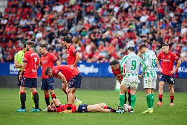 Fotos del Osasuna 1-2 Betis de la jornada 10./