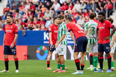Fotos del Osasuna 1-2 Betis de la jornada 10./