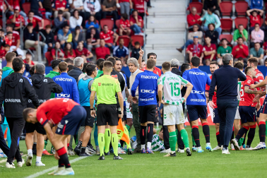 Fotos del Osasuna 1-2 Betis de la jornada 10./