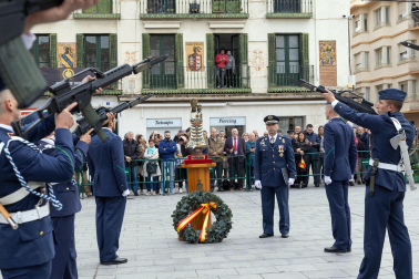 Fotos de la jura de bandera civil en el Día de Bardenas en Tudela