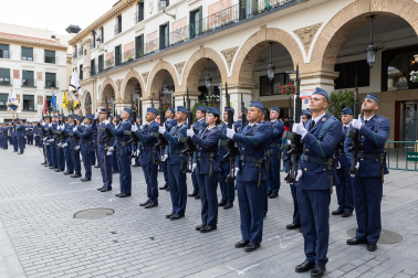Fotos de la jura de bandera civil en el Día de Bardenas en Tudela