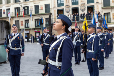 Fotos de la jura de bandera civil en el Día de Bardenas en Tudela