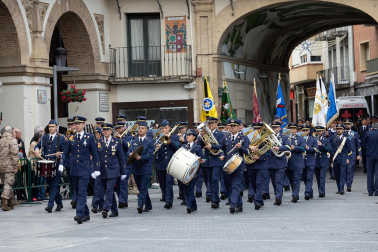 Fotos de la jura de bandera civil en el Día de Bardenas en Tudela
