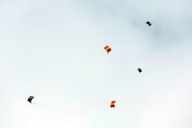 Fotos de la jura de bandera civil en el Día de Bardenas en Tudela