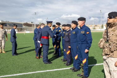 Fotos de la jura de bandera civil en el Día de Bardenas en Tudela