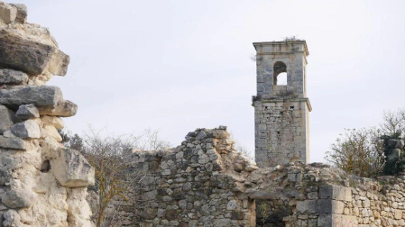 Ruinas del pueblo de Ochate.