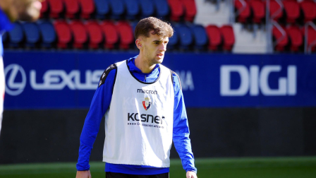 Fotos del entrenamiento de Osasuna este viernes, 1 de noviembre