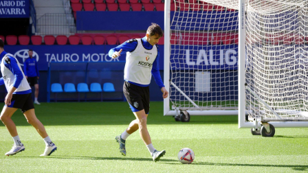 Fotos del entrenamiento de Osasuna este viernes, 1 de noviembre