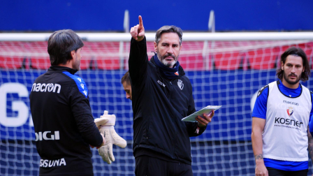 Fotos del entrenamiento de Osasuna este viernes, 1 de noviembre