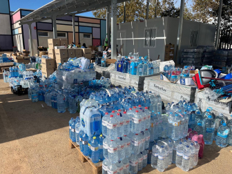 Imágenes de la localidad valenciana de Picaña donde el pamplonés Pablo Rodríguez realiza labores de voluntario tras el paso de la DANA /