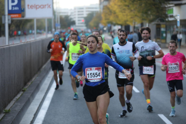 Fotos de la Carrera de las Murallas de Pamplona.