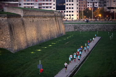 Fotos de la Carrera de las Murallas de Pamplona.